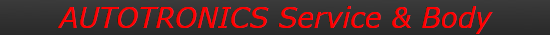 Autotronics Service & Body official website wordmark